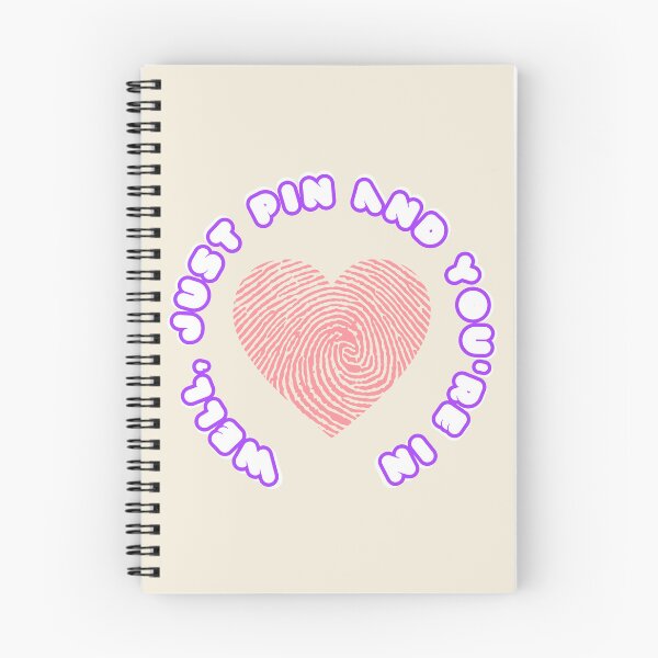 Item preview, Well, just pin and you're in - white letters with a purple border on a black background. designed and sold by SplashTastic.