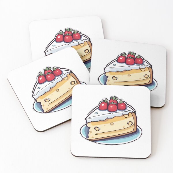 Item preview, Strawberry cheesecake  designed and sold by Maths-4-Nerds.