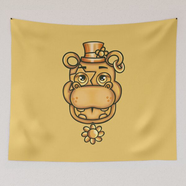 Item preview, Glamrock Mr Hippo Gold Varient designed and sold by snowydeer.