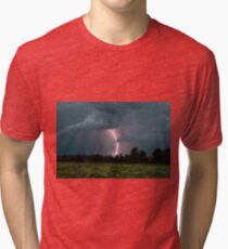 A Summer Evening Storm Tri-blend T-Shirt