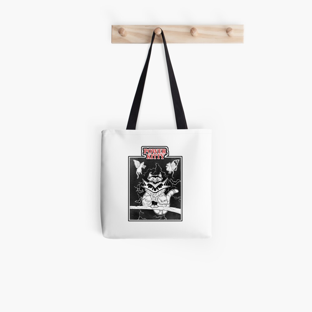 Tote bag « Power Kitty»