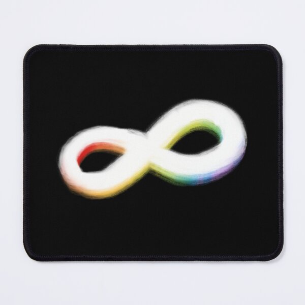 Item preview, Rainbow Neurodiversity - Infinity designed and sold by JillPillDesign.