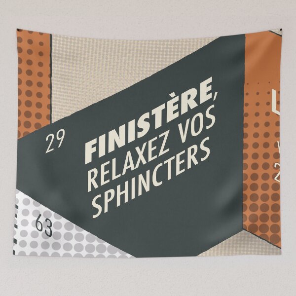 Item preview, Finistère, Relax your sphincters, 29 designed and sold by Cyrille BRG.