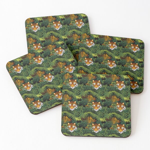 Item preview, Tiger Pattern #4 Abstract Jungle designed and sold by ARTficiallyAnon.