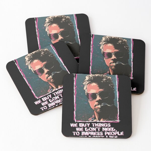 Item preview, Tyler Durden Impress quote designed and sold by BriceWhiteWine.
