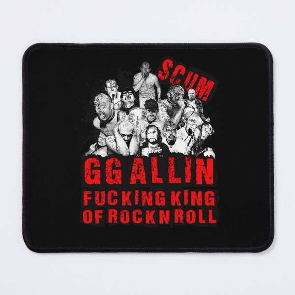 Item preview, GG Allin king of rock n roll designed and sold by GarmentSapphir.