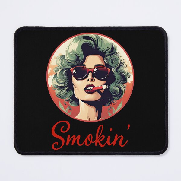 Item preview, Smokin ' - Vintage style smoking woman designed and sold by Totalthrive.
