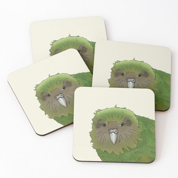 Item preview, Kakapo designed and sold by LizCoatsArtNZ.