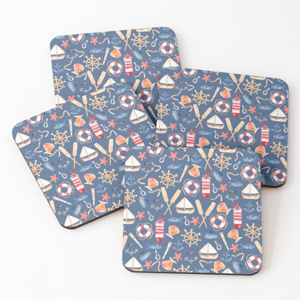 Item preview, Nautical watercolor illustrations designed and sold by Harpley Design Studio.