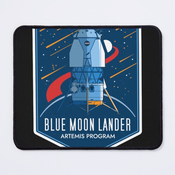 Item preview, Blue Moon Lander Artemis Program Mission Logo designed and sold by AnaiMccread.