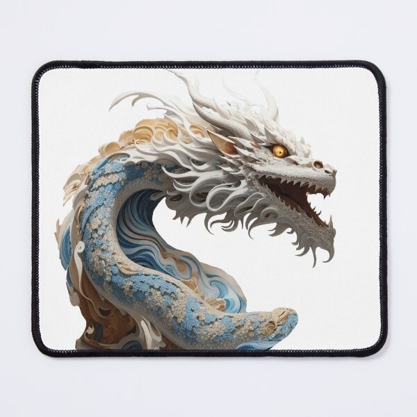 Item preview, White Dragon designed and sold by Glenburn Graphics.