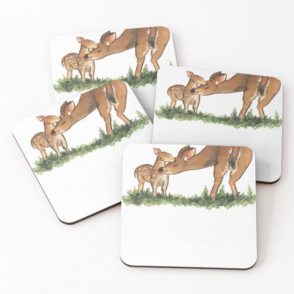 Item preview, Deer mom with puppy  designed and sold by boycemahnke.