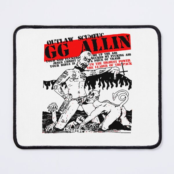 Item preview, GG Allin Outlaw Scum Vintage m Design designed and sold by GarmentSapphir.