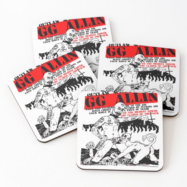 Item preview, GG Allin Outlaw Scum Vintage m Design designed and sold by GarmentSapphir.