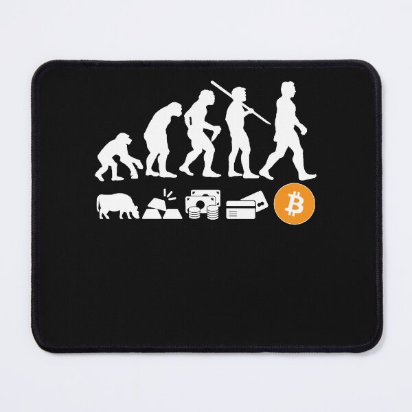 Item preview, Bitcoin-Evolution-of-Money-BTC-Crypto-Logo-- designed and sold by IshanviSabatino.