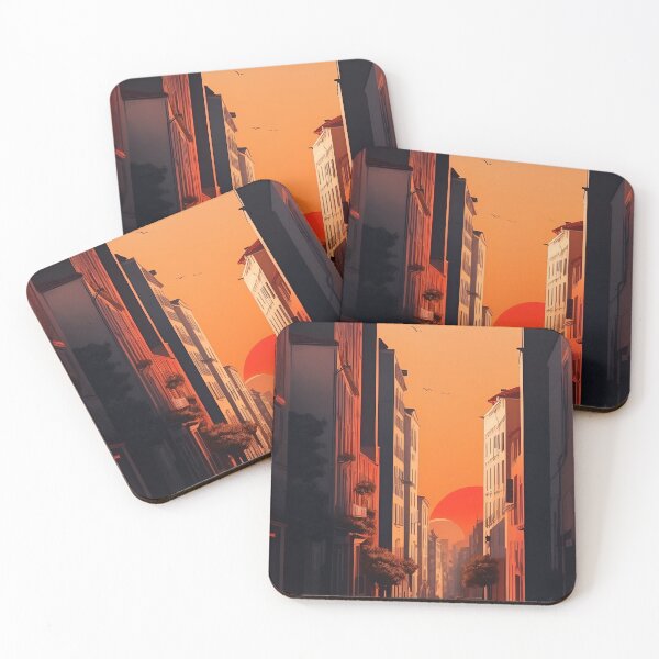 Item preview, Urban Sunrise Ambiance designed and sold by pattern-atelier.