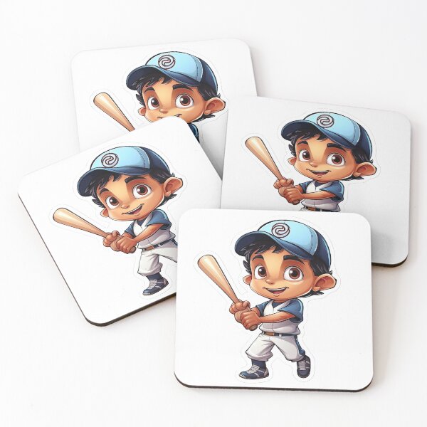 Item preview, Joyful kid playing baseball designed and sold by abmkf.