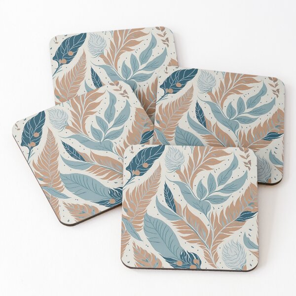 Item preview, Vibrant Feather and Floral Tapestry designed and sold by pattern-atelier.