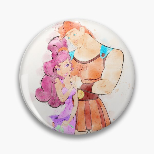 Item preview, Hercules and Megara in watercolor  designed and sold by paulrommer.