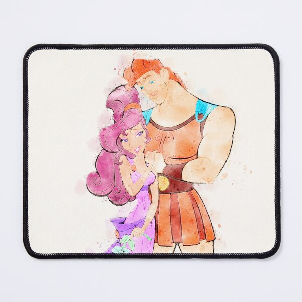 Item preview, Hercules and Megara in watercolor designed and sold by paulrommer.