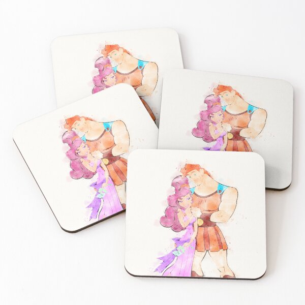 Item preview, Hercules and Megara in watercolor  designed and sold by paulrommer.