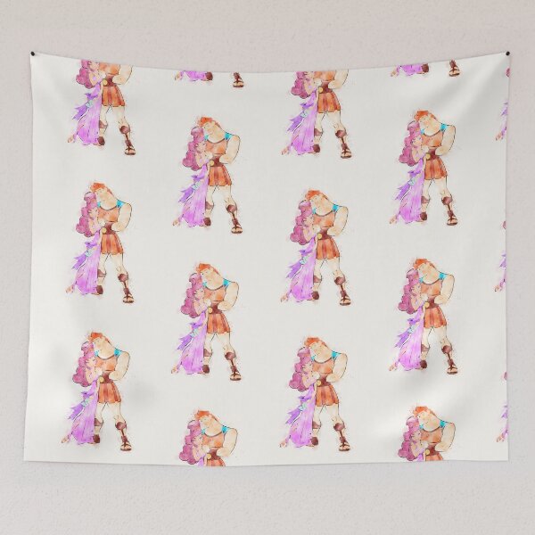 Item preview, Hercules and Megara in watercolor  designed and sold by paulrommer.