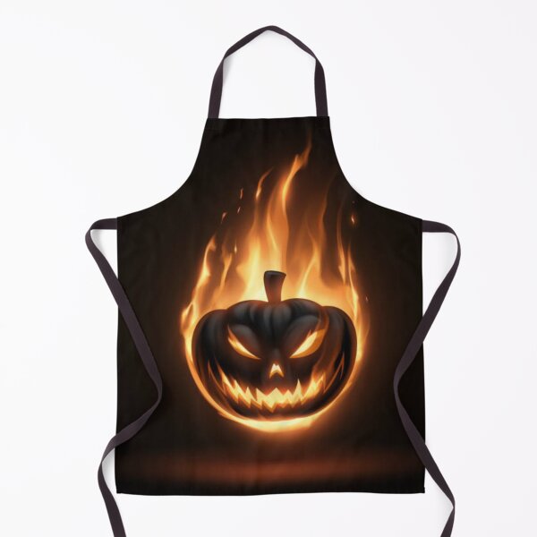 Item preview, Flaming Halloween Pumpkin designed and sold by GypsyGarou.