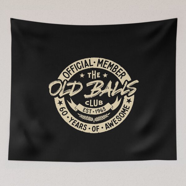 Item preview, Member of the old balls club. 60th birthday. designed and sold by Zagach Letters.