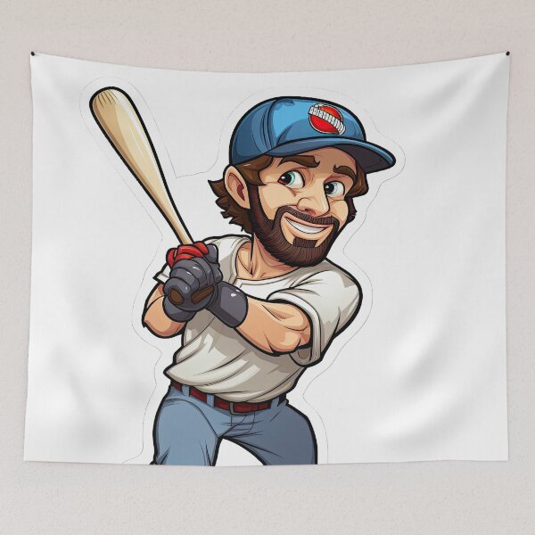 Item preview, Baseball player  designed and sold by abmkf.