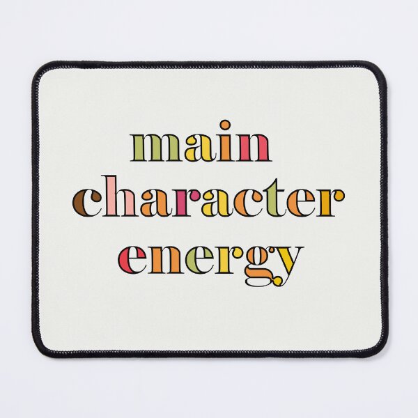 Item preview, Main character energy designed and sold by Mandala & More.