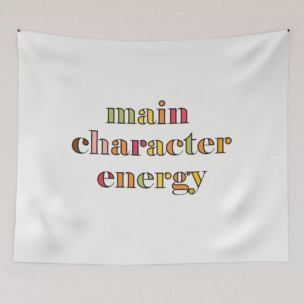 Item preview, Main character energy designed and sold by Mandala & More.