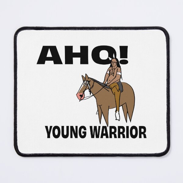 Item preview, Aho Young Warrior Indigenous Dog designed and sold by JosephFinleyoe.