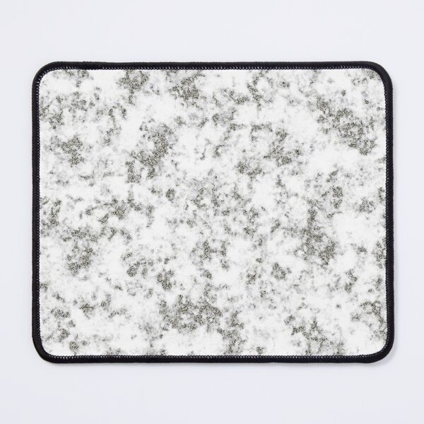 Item preview, Silver Glitter on White and Gray Marble designed and sold by BloomCatB.