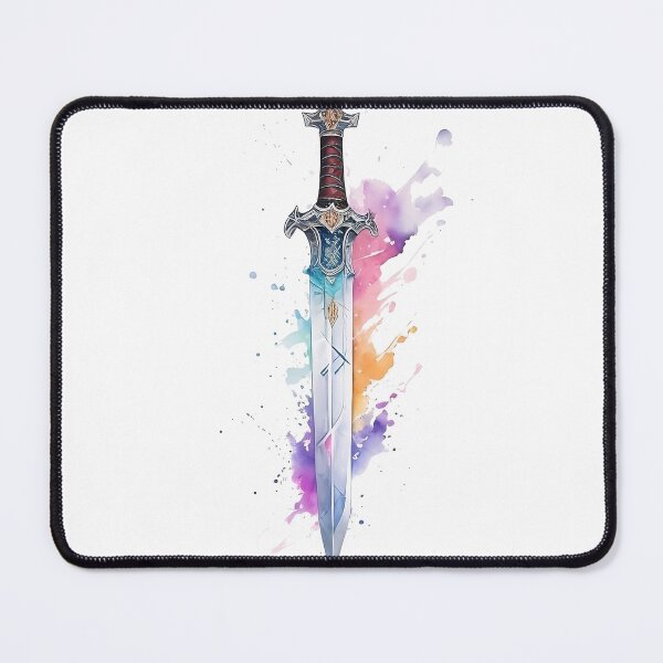 Item preview, Water Colored Ancient Sword designed and sold by Amrelia.