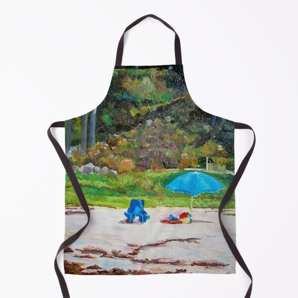Item preview, Blue Umbrella Narrawallee Beach designed and sold by Stephanie Fuller.