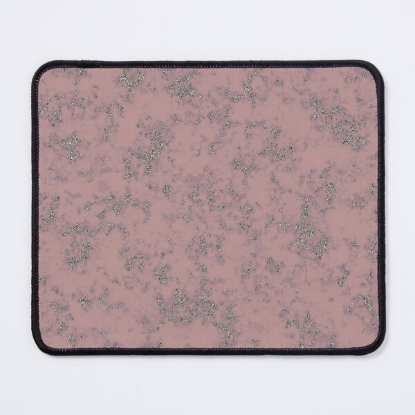Item preview, Silver Glitter on Smokey Pink Marble designed and sold by BloomCatB.