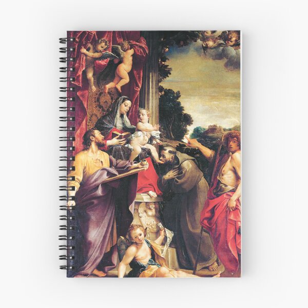 Item preview, Carracci's Madonna Enthroned: Renaissance Meets Venetian Influence designed and sold by TheSoulOfArt.