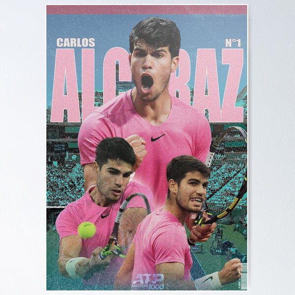 Item preview, Carlos Alcaraz The No. 1 designed and sold by ColorCafe.