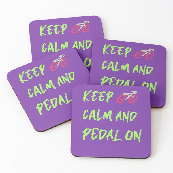 Item preview, Keep Calm And Pedal ON designed and sold by KaratDesign.