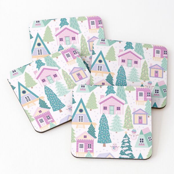 Item preview, Christmas Cabins  designed and sold by CarlyWatts.