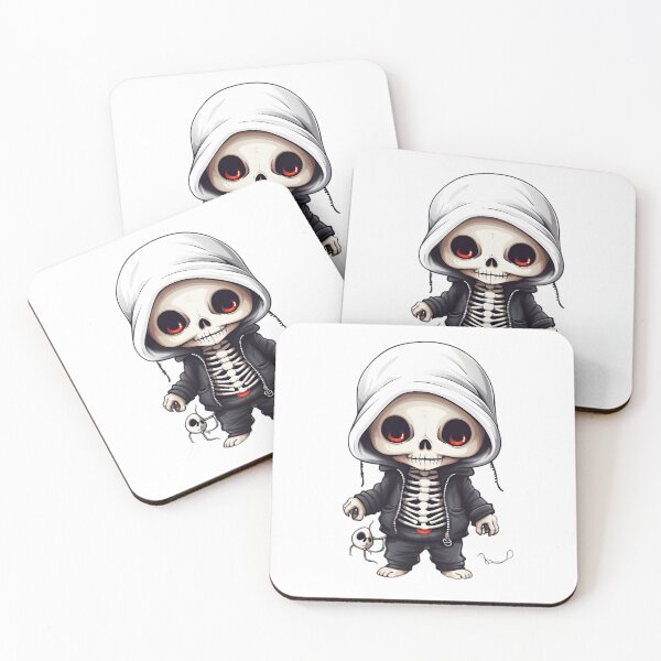 Item preview, Cute Cartoon Halloween Skeleton designed and sold by ZappyP.