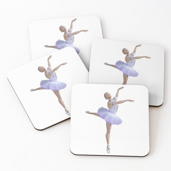 Item preview, Beautiful blonde ballerina on pointe in blue #02 designed and sold by AlluringVisions.