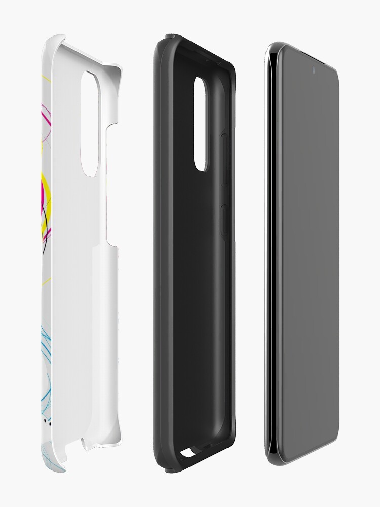 Alternate view of black girl white girl (and cyan magenta yellow) Case & Skin for Samsung Galaxy