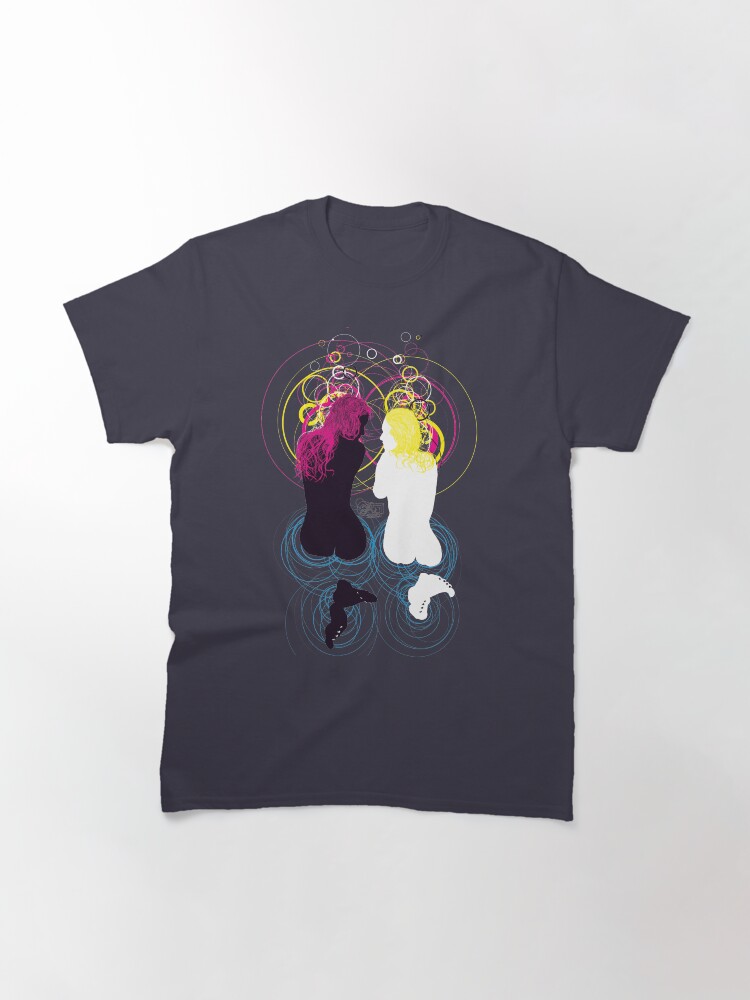 Alternate view of black girl white girl (and cyan magenta yellow) Classic T-Shirt