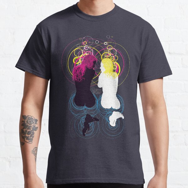 black girl white girl (and cyan magenta yellow) Classic T-Shirt