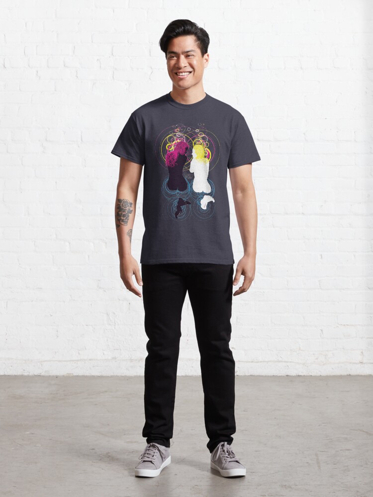 Alternate view of black girl white girl (and cyan magenta yellow) Classic T-Shirt