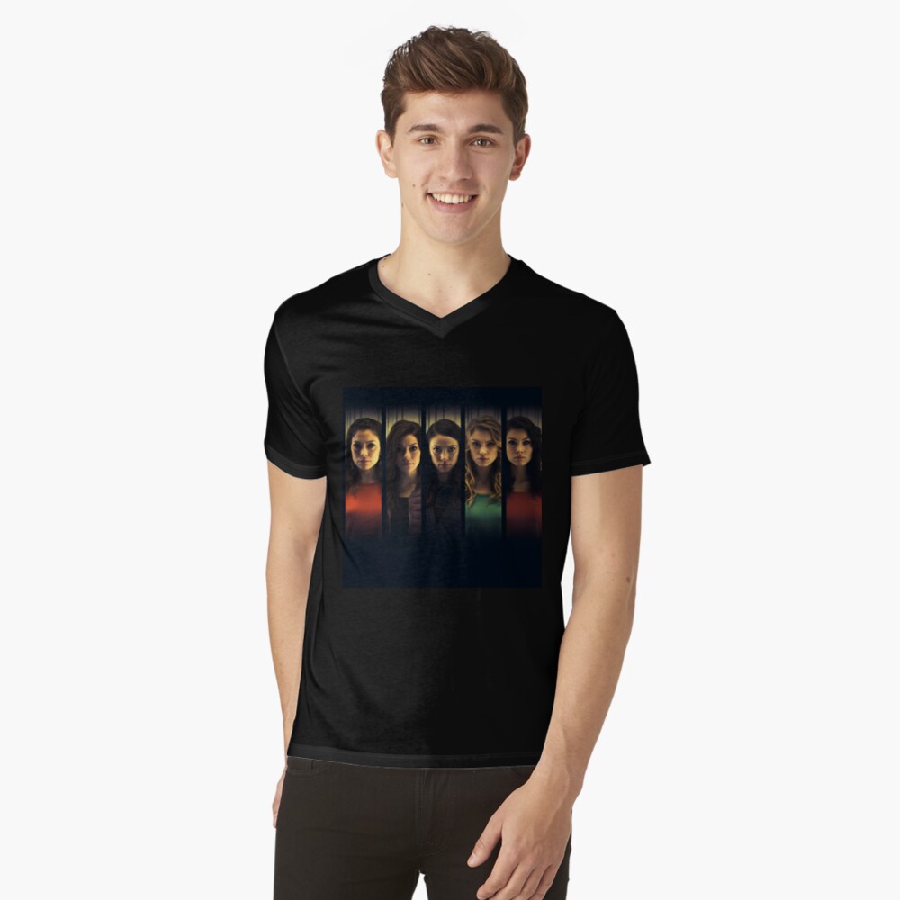 Item preview, V-Neck T-Shirt designed and sold by AwesomeAiArt.
