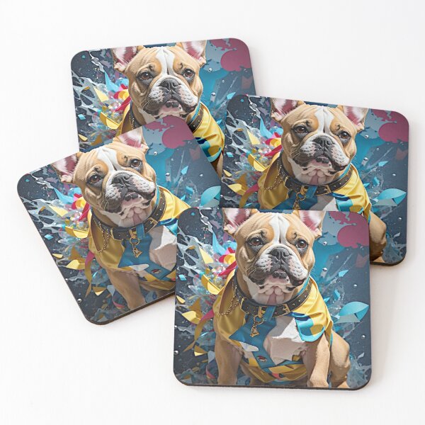 Item preview, The artwork features an adorable French Bulldog dressed in a stylish yellow suit, exuding a charming and dapper demeanor. designed and sold by Best-Art-32.