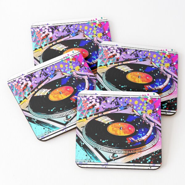 Item preview, Record Player Pop Art designed and sold by FunnehGacha.