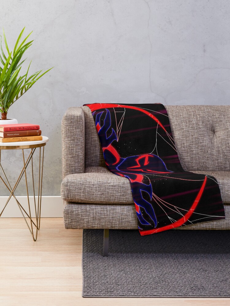 Spiderman 2099 Throw Blanket
